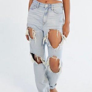 BDG Urban Outfitters Mom High Rise Blue
